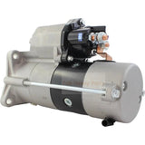New 12V 10T Starter Motor 428000 - 6030 428000 - 9910 87638510 87638510 Fits for 420CT Case 432T/M3 3.2L 3.9L Turbo Diesel 2008 - 2016 - Fab Heavy Parts