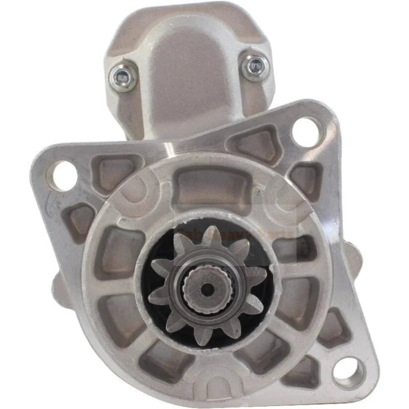 New 12V 10T Starter Motor 428000 - 6030 428000 - 9910 87638510 87638510 Fits for 420CT Case 432T/M3 3.2L 3.9L Turbo Diesel 2008 - 2016 - Fab Heavy Parts