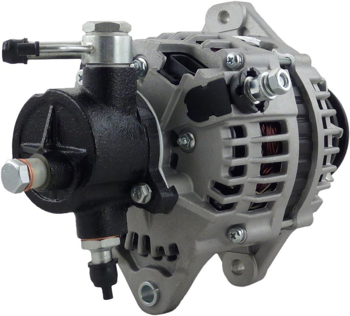 New 12V 110A Alternator 12536 LR1110-501 897248-297-0 Fits for Isuzu NPR NQR NRR 4.8L/290CI L4 2003-2006 - Fab Heavy Parts