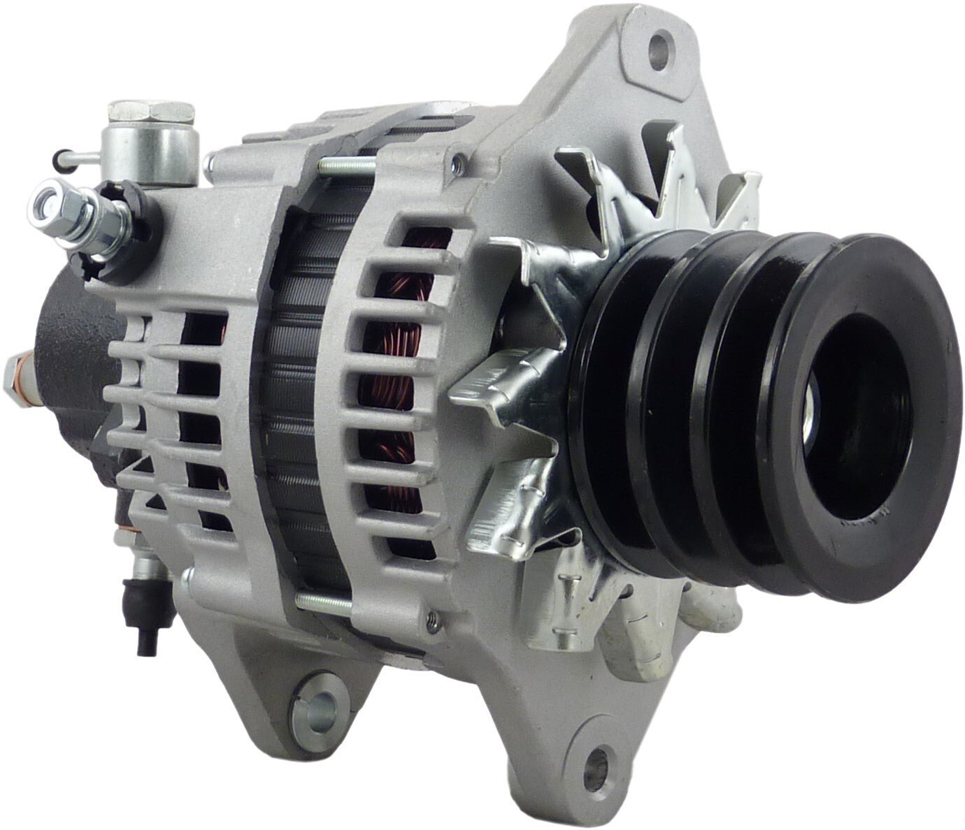 New 12V 110A Alternator 12536 LR1110-501 897248-297-0 Fits for Isuzu NPR NQR NRR 4.8L/290CI L4 2003-2006 - Fab Heavy Parts