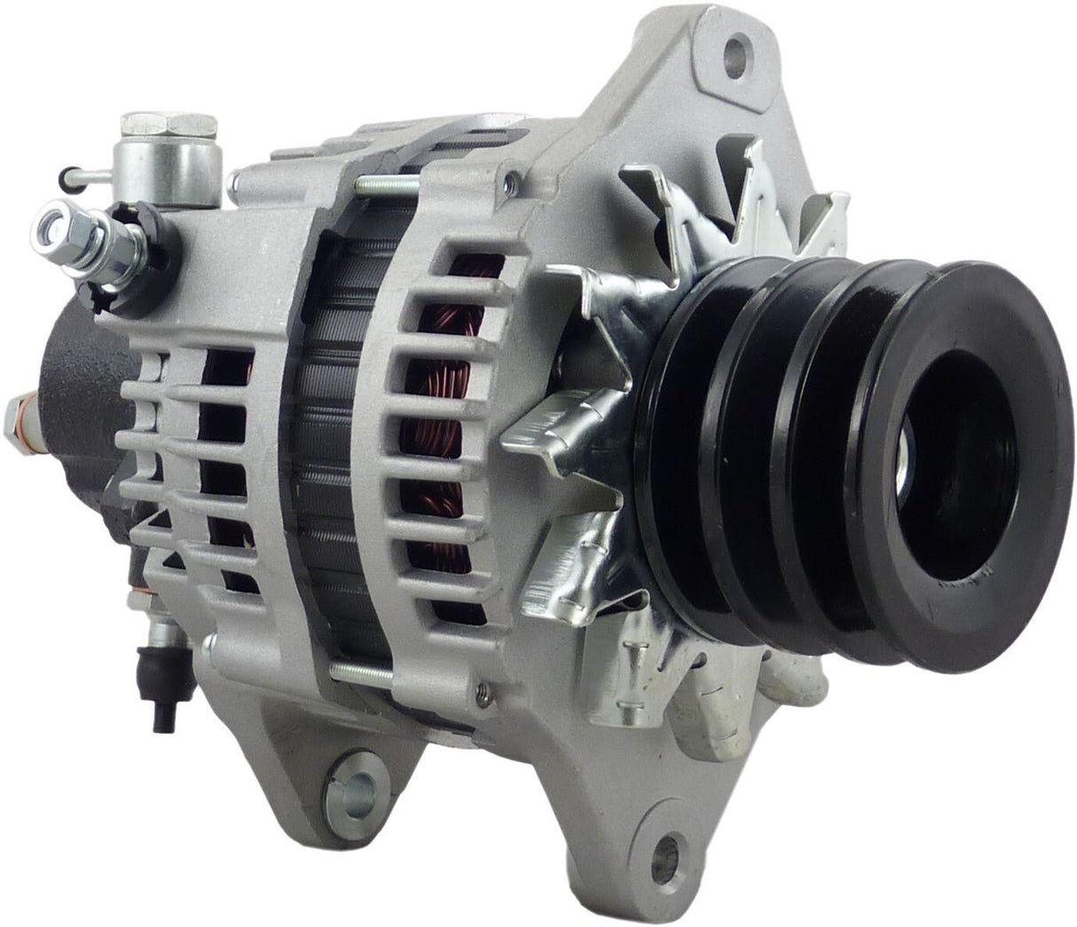 New 12V 110A Alternator 12536 LR1110-501 897248-297-0 Fits for Isuzu NPR NQR NRR 4.8L/290CI L4 2003-2006 - Fab Heavy Parts