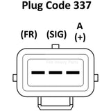 Nuevo alternador 12V 110A 4L3U10300BB AL7634X 8318 se adapta a Lincoln Mark LT 2010 V8 5.4L 330cid