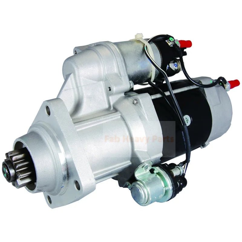 New 12V 11T Starter Motor 21001781 22398215 8200223 6872 Fits for Volvo VAH VHD VNL VNM 2010 - 2018 - Fab Heavy Parts