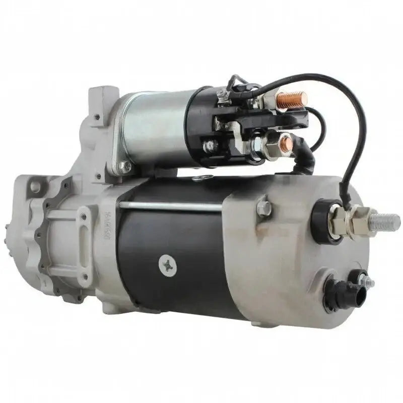New 12V 11T Starter Motor 8200793 3447 8200915 8200971 Fits for Freightliner Cascadia 2013 - 2017 - Fab Heavy Parts
