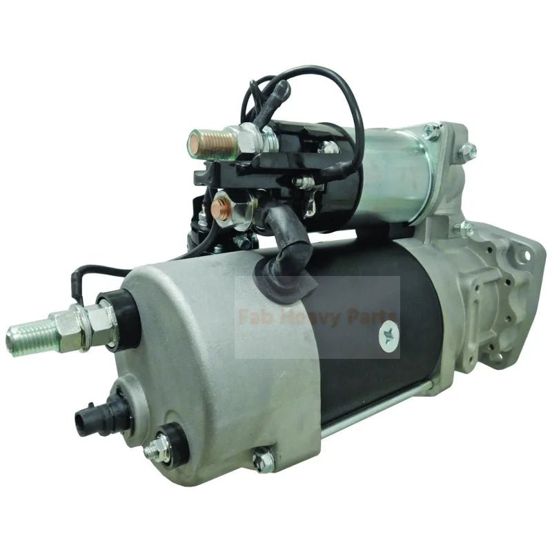 New 12V 11T Starter Motor 8200793 8200915 3447 D616002010 Fits for Volvo VNL 2013 - 2022 11.9L 726cid Cummins ISX 11.9G - Fab Heavy Parts