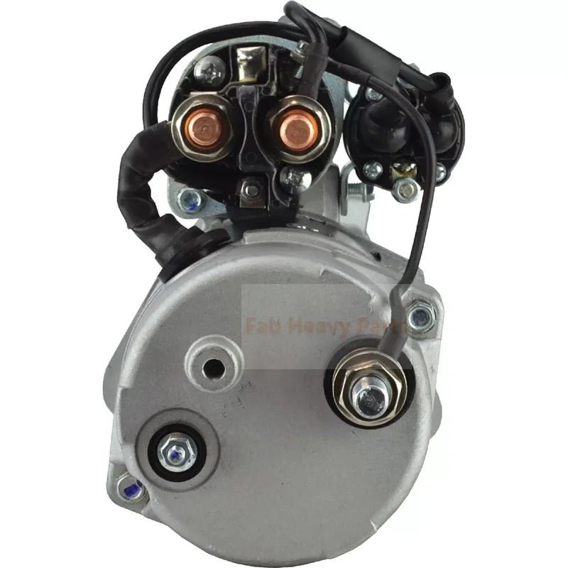 New 12V 12T Starter Motor 21019456 21328201076 8200611 21019456 6881 Fits for Volvo VNL 300 430 630 670 2015 - 2016 - Fab Heavy Parts