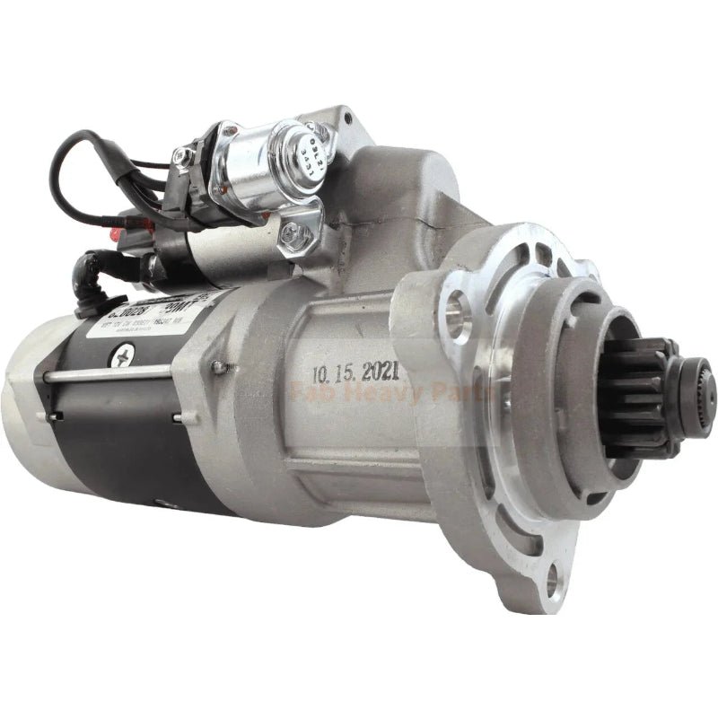 New 12V 12T Starter Motor 8200082 8200287 8200660 6910 Fits for Freightliner C112 C120 Century Class MBE4000 2001 - 2007 - Fab Heavy Parts
