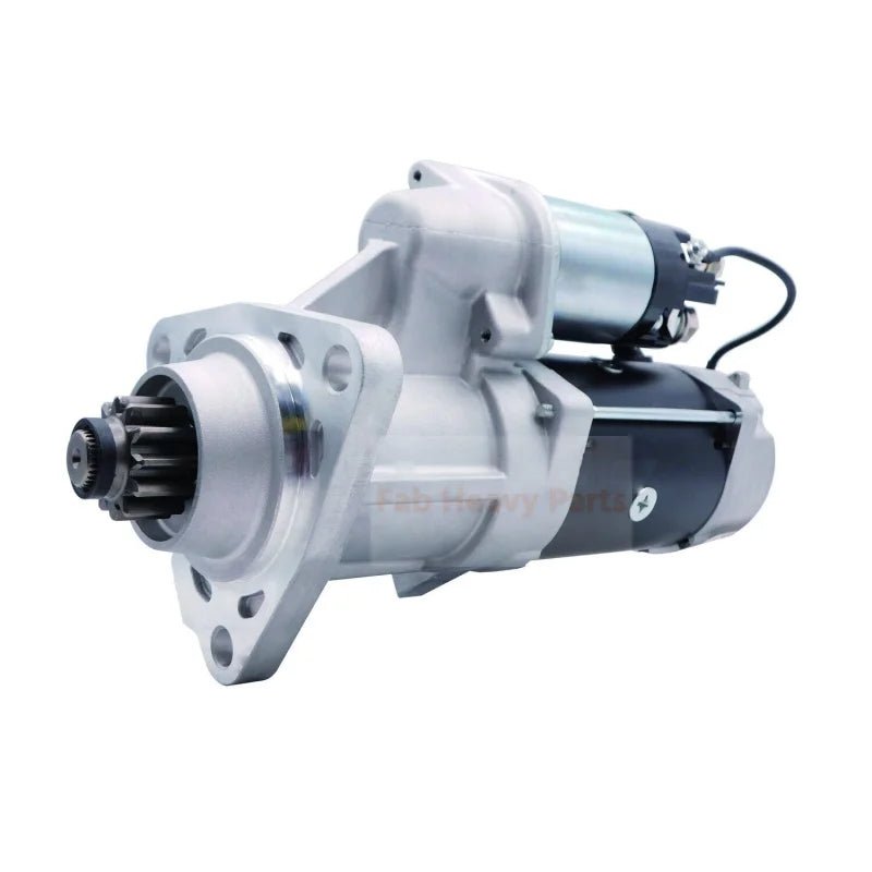 New 12V 12T Starter Motor 8200977 34201 8201084 M009T72578 1847916 Fits for Kenworth T680 T880 2015 - 2023 L6 10.8L 659cid PACCAR MX - 11 - Fab Heavy Parts