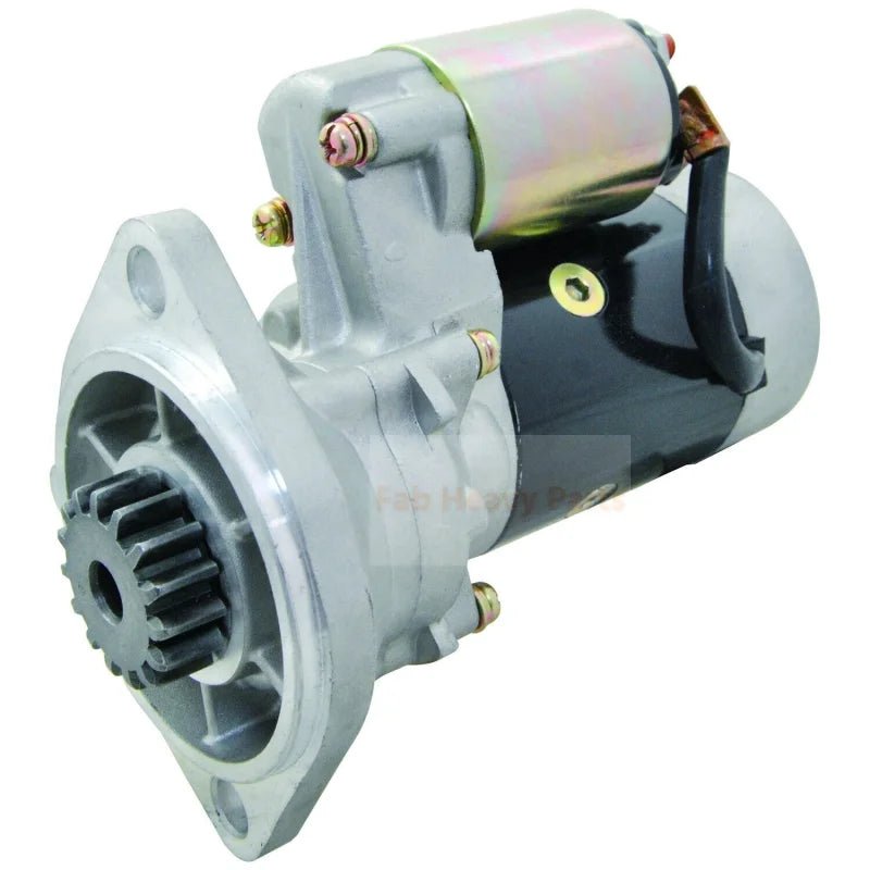 New 12V 15T Starter Motor VV12913677011 12913677011 19709 Fits for New Holland E50B 39HP V8 Diesel 2008 - 2012 - Fab Heavy Parts