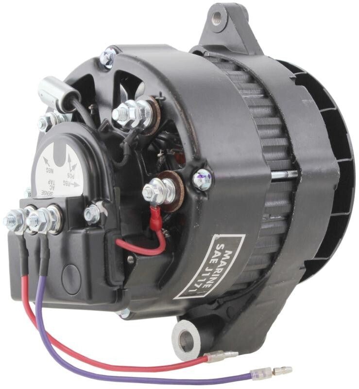 New 12V 65A Alternator 110485 8786 210-426 Fits for John Deere 4039DFM 3.9L/239CI 4045TFM 4.5L/276CI 4-Cyl 1970-2007 - Fab Heavy Parts
