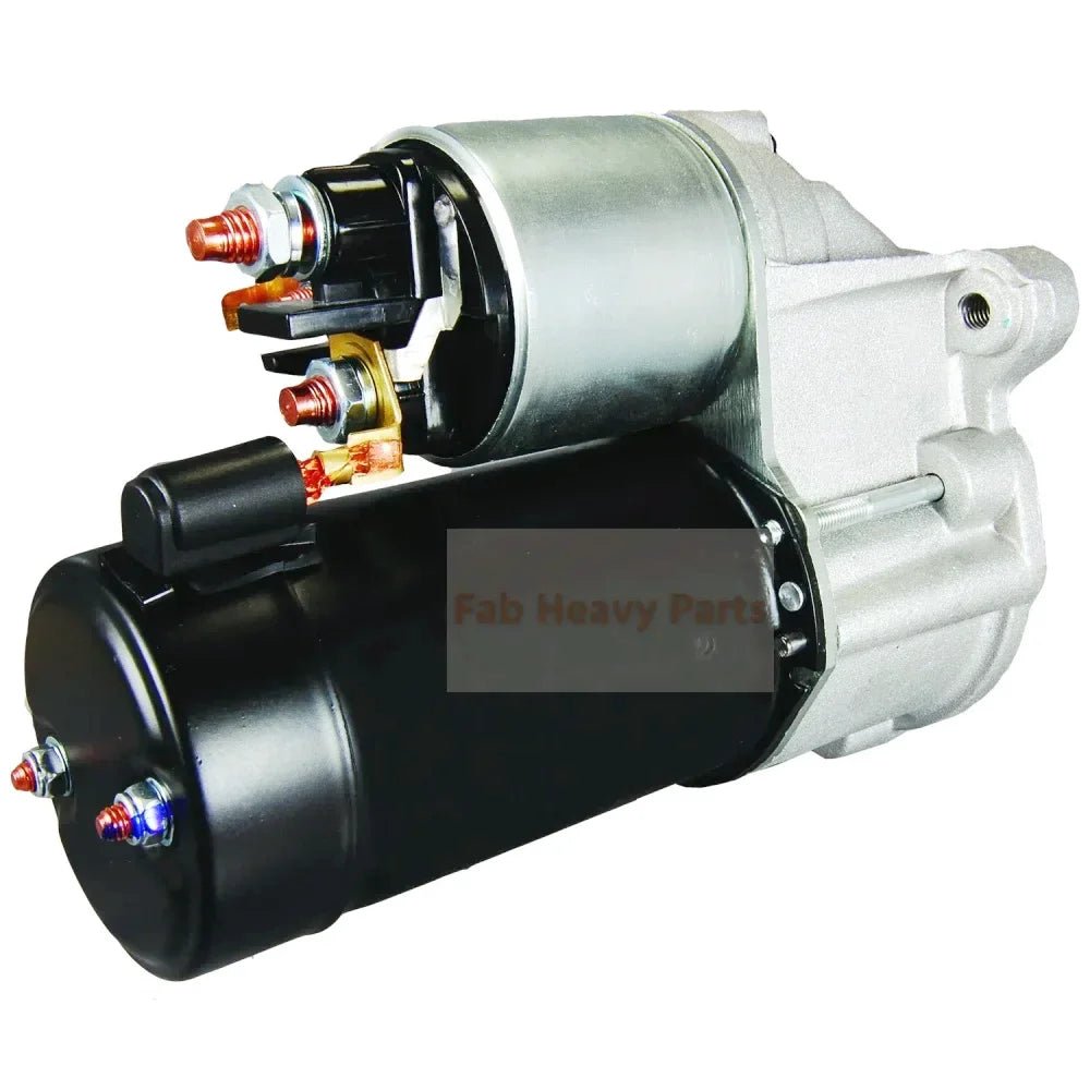 New 12V 9T Starter Motor 0001112007 0001112019 30737 Fits for Peugeot 206 L4 1.4L 1360CC 83CID 1.6L 1587CC 97CID 2001 - 2009 - Fab Heavy Parts