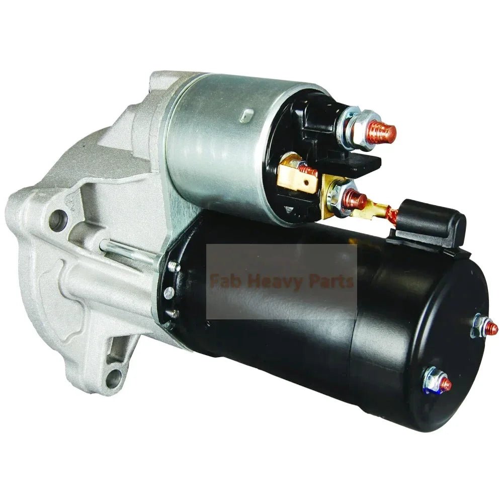 New 12V 9T Starter Motor 0001112007 0001112019 30737 Fits for Peugeot 206 L4 1.4L 1360CC 83CID 1.6L 1587CC 97CID 2001 - 2009 - Fab Heavy Parts