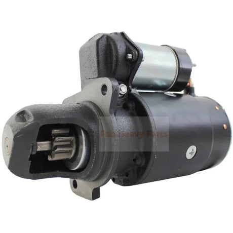 New 12V 9T Starter Motor 119852A 3136103RX 98595A 4531 Fits for Hyster H - 100B H - 100C H - 120B H - 120C H - 130F - H - 150 - 275F 1961 - 1986 - Fab Heavy Parts
