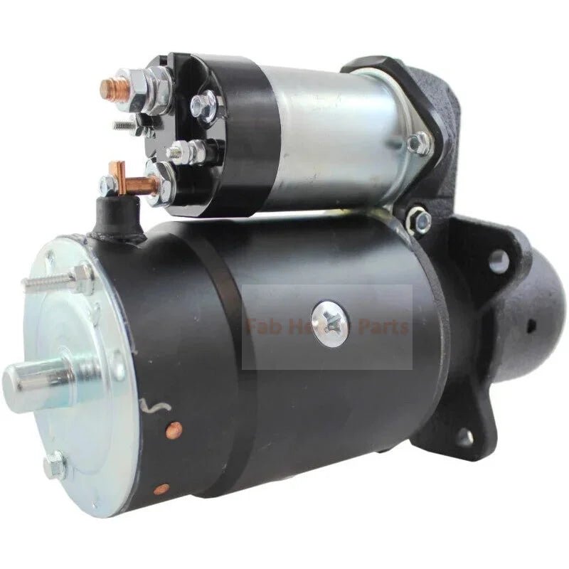New 12V 9T Starter Motor 119852A 3136103RX 98595A 4531 Fits for Hyster H - 100B H - 100C H - 120B H - 120C H - 130F - H - 150 - 275F 1961 - 1986 - Fab Heavy Parts