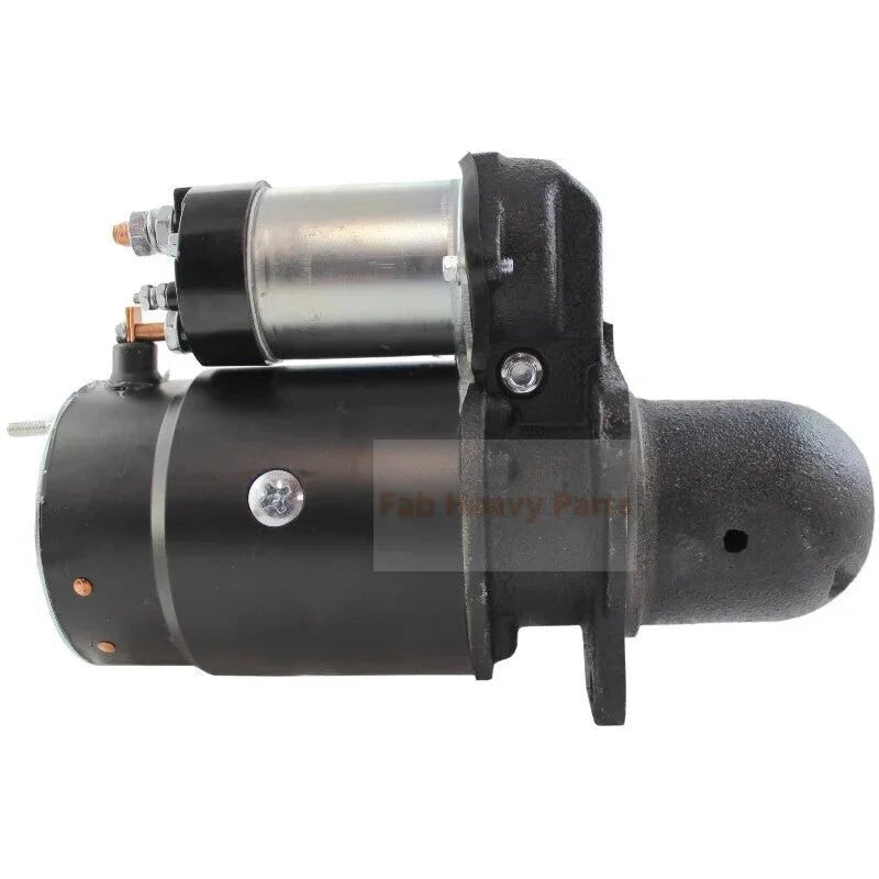 New 12V 9T Starter Motor 119852A 3136103RX 98595A 4531 Fits for Hyster H - 100B H - 100C H - 120B H - 120C H - 130F - H - 150 - 275F 1961 - 1986 - Fab Heavy Parts