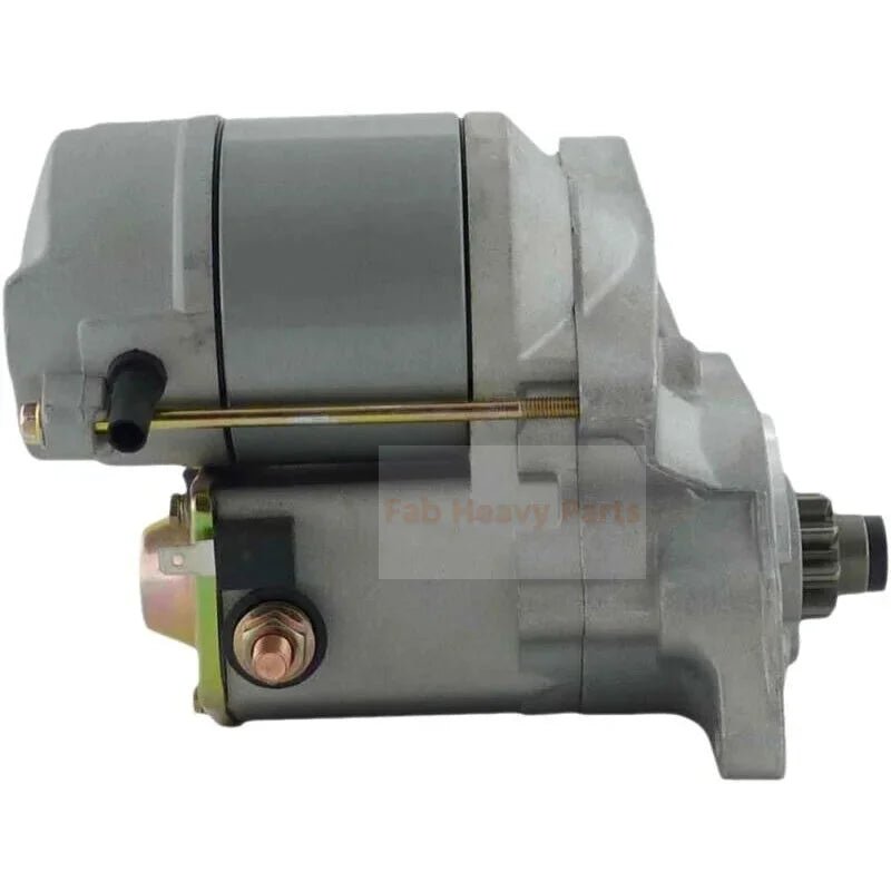New 12V 9T Starter Motor 128000 - 9950 K7561 - 61811 K7571 - 96800 Fits for Kubota G1800 16HP G1800S Diesel 1989 - 1995 - Fab Heavy Parts