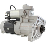 New 12V 9T Starter Motor 18538 M008T55073 RM015766E Fits for Mitsubishi Fuso FE FG 3.9L/238CI L4 1996 - 2004 - Fab Heavy Parts