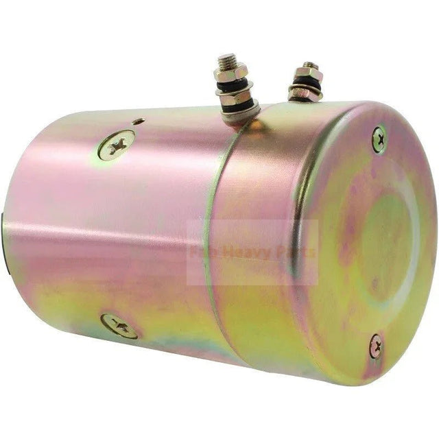 New 12V Pump Motor 19024710 2200355 10759 0136350011 Fits for Hyster, J.S. Barnes & Monarch Hydraulic, Arctic & Boss Snow Plow Applications - Fab Heavy Parts