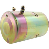 New 12V Pump Motor 19024710 2200355 10759 0136350011 Fits for Hyster, J.S. Barnes & Monarch Hydraulic, Arctic & Boss Snow Plow Applications - Fab Heavy Parts