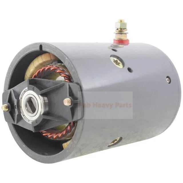 New 12V Pump Motor W8911 W8911D 6189 Fits for Sno - Way Snow Plow - Fab Heavy Parts