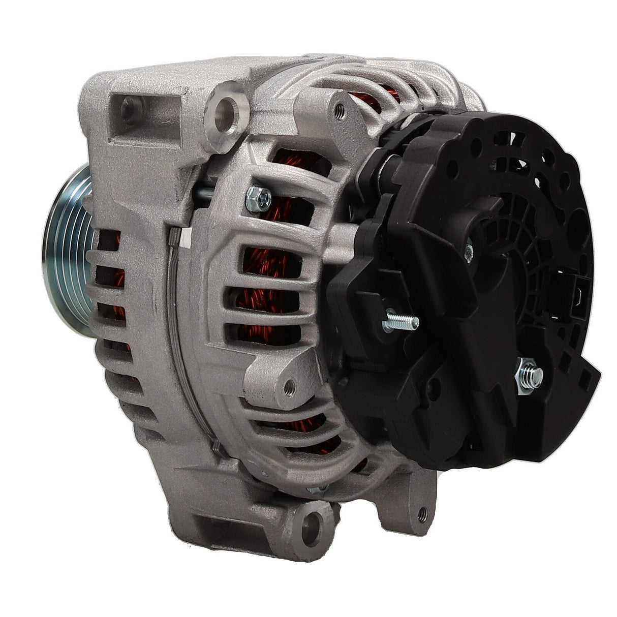 New 24V 100A Alternator 6090HFG95 0124655081 11909 RE558676 Fits for John Deere 470GLC- 6090HFG95- 670G- 670GP- 672G- 672GP - Fab Heavy Parts