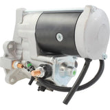 New 24V 11T Starter Motor 228000 - 963 228000 - 9630 RE505465 Fits for John Deere 6068H 6068T 670D - 672D - 2002 - 2017 - Fab Heavy Parts