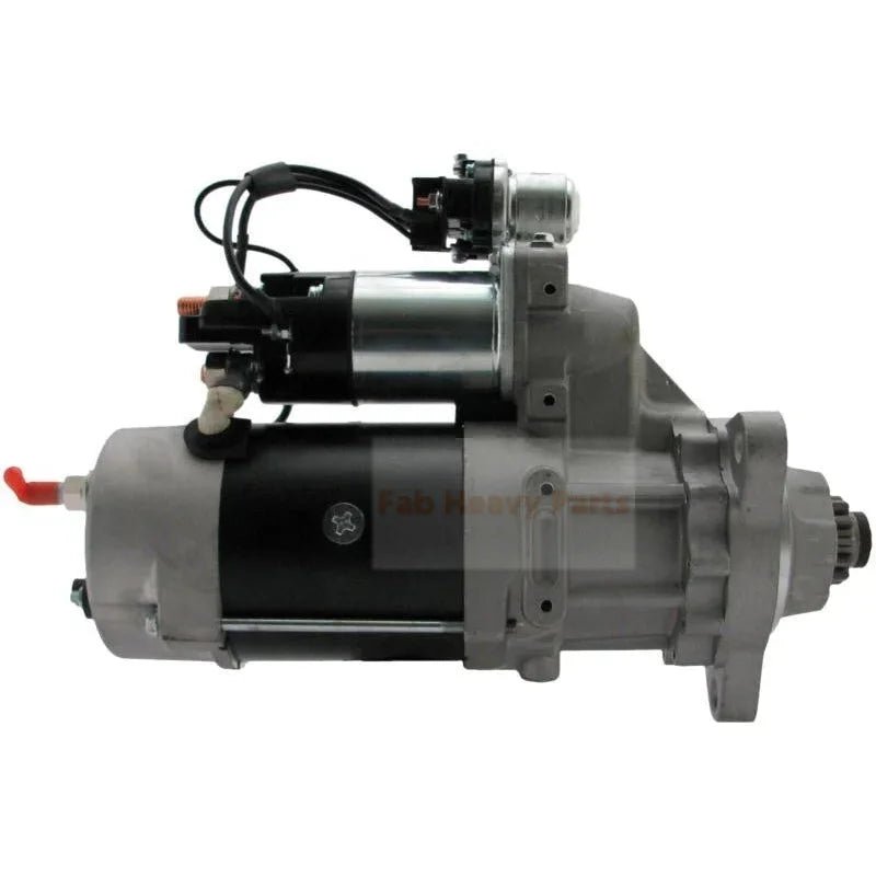 New 24V 12T Starter Motor 8200436 8200519 6857 Fits for Mercedes Heavy Duty - Europe 2540 2544 2644 330 3340 3344 2005 - 2013 OM457LA Euro3 11.7L Dsl. - Fab Heavy Parts