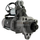 New 24V 12T Starter Motor 8200436 8200519 6857 Fits for Mercedes Heavy Duty - Europe 2540 2544 2644 330 3340 3344 2005 - 2013 OM457LA Euro3 11.7L Dsl. - Fab Heavy Parts