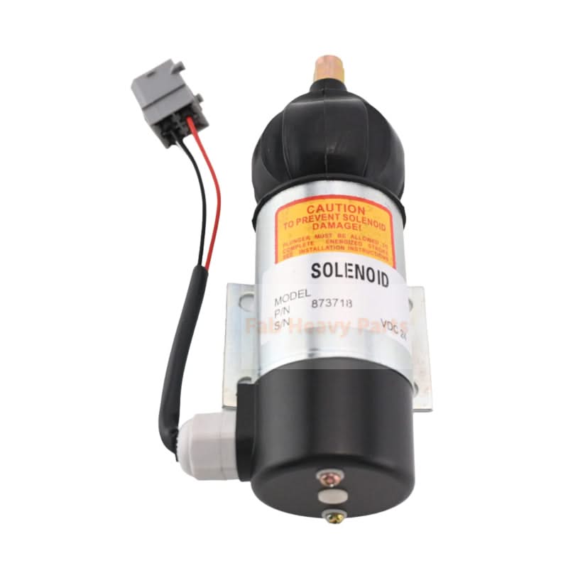 New 24V Stop Solenoid 873718 888468 881969 52318 For Volvo Engine TD61A TD71AGP TD1030VE - Fab Heavy Parts