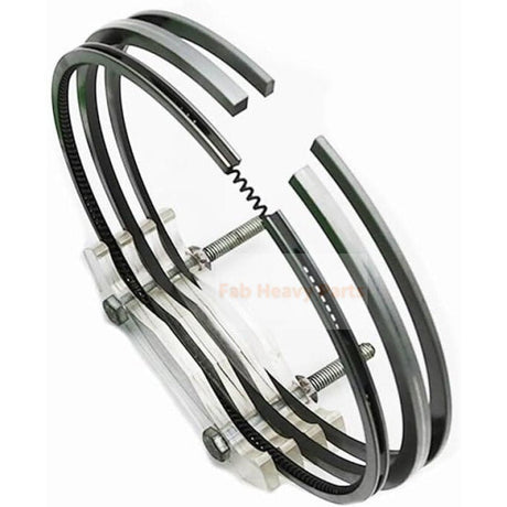 New 3 Sets Piston Ring 1 - 12121086 - 0 1121210860 Fits For Isuzu Engine 6RB1 - Fab Heavy Parts