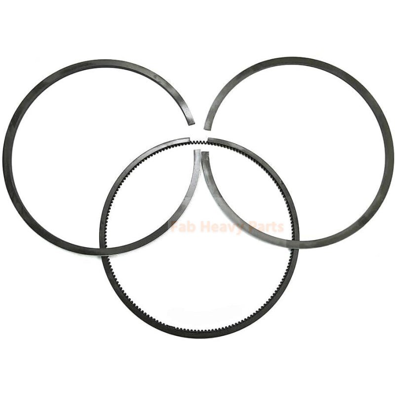 New 3 Sets Piston Ring 1 - 12121086 - 0 1121210860 Fits For Isuzu Engine 6RB1 - Fab Heavy Parts