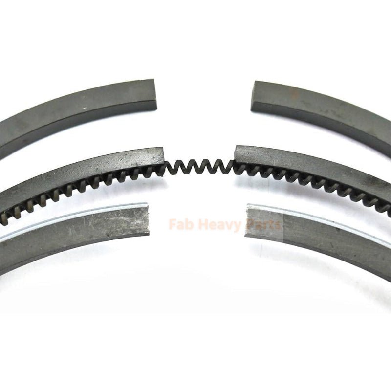 New 3 Sets Piston Ring 1 - 12121086 - 0 1121210860 Fits For Isuzu Engine 6RB1 - Fab Heavy Parts
