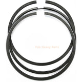 New 3 Sets Piston Ring 1 - 12121086 - 0 1121210860 Fits For Isuzu Engine 6RB1 - Fab Heavy Parts