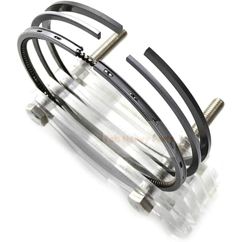 New 3 Sets Piston Ring 119517 - 22500 YM119517 - 22500 Fits For Yanmar Engine 3TNE72 3TNM72 - Fab Heavy Parts