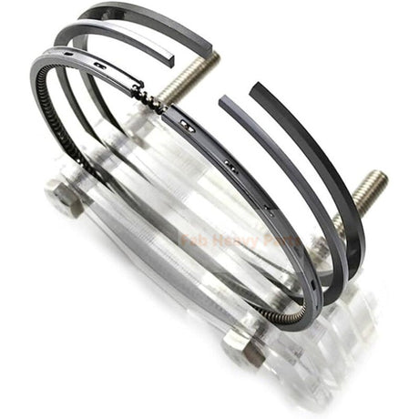 New 3 Sets Piston Ring 119517 - 22500 YM119517 - 22500 Fits For Yanmar Engine 3TNE72 3TNM72 - Fab Heavy Parts