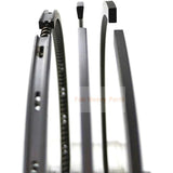 New 3 Sets Piston Ring 119517 - 22500 YM119517 - 22500 Fits For Yanmar Engine 3TNE72 3TNM72 - Fab Heavy Parts