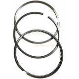 New 4 Cylinder Piston Ring Set MM438689 Fits For Mitsubishi Engine K4N - Fab Heavy Parts
