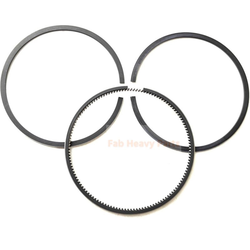 New 4 Piston Ring Set 15571 - 21050 Fits For Kubota Engine V4300 - Fab Heavy Parts