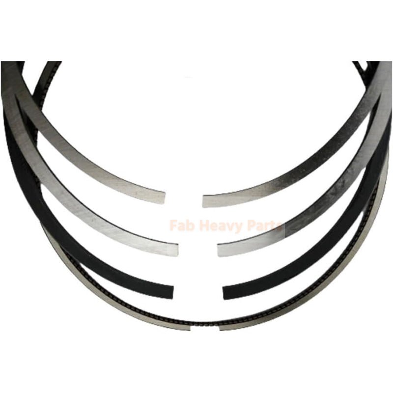 New 4 Piston Ring Set 8 - 97166992 - 0 Fits For Isuzu Engine 4HE1 - TC - Fab Heavy Parts