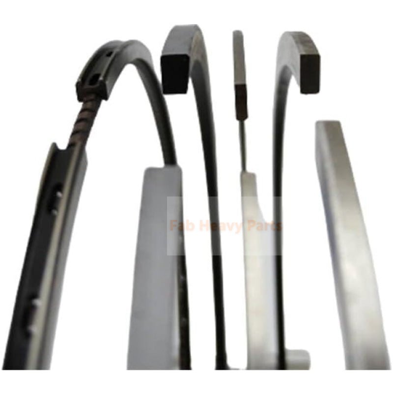 New 4 Piston Ring Set 8 - 97166992 - 0 Fits For Isuzu Engine 4HE1 - TC - Fab Heavy Parts