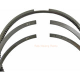 Uudet 4 sarjaa mäntärengas 719620-22500 YM719620-22500 sopii Yanmar-moottorille 3D72-2 3TNA72 3TNA72L