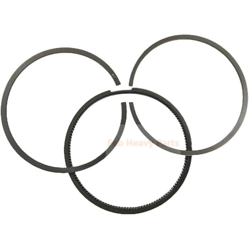 New 4 Sets Piston Ring 719620 - 22500 YM719620 - 22500 Fits For Yanmar Engine 3D72 - 2 3TNA72 3TNA72L - Fab Heavy Parts