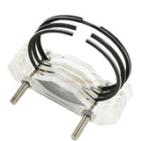 New 4 Sets Piston Ring 719620 - 22500 YM719620 - 22500 Fits For Yanmar Engine 3D72 - 2 3TNA72 3TNA72L - Fab Heavy Parts