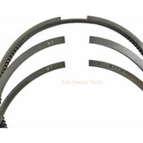 New 4 Sets Piston Ring 719620 - 22500 YM719620 - 22500 Fits For Yanmar Engine 3D72 - 2 3TNA72 3TNA72L - Fab Heavy Parts