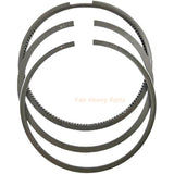 New 4 Sets Piston Ring 719620 - 22500 YM719620 - 22500 Fits For Yanmar Engine 3D72 - 2 3TNA72 3TNA72L - Fab Heavy Parts