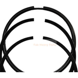 Nuevo juego de anillo de pistón de 6 cilindros ME021861 ME023333 ME024409 34417-09012 Se ajusta para el motor Mitsubishi 6DS7 S6E2 S6F