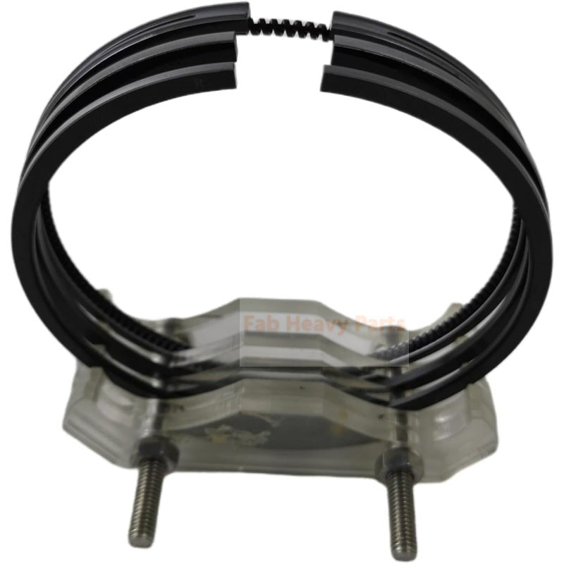 New 6 Cylinder Piston Ring Set ME021861 ME023333 ME024409 34417 - 09012 Fits For Mitsubishi Engine 6DS7 S6E2 S6F - Fab Heavy Parts