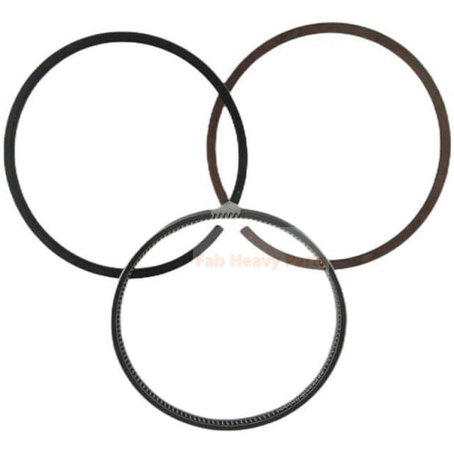 New 6 Cylinder Piston Ring Set ME062086 31217 - 60012 Fits For Mitsubishi Engine 8DC8 8DC6 - Fab Heavy Parts