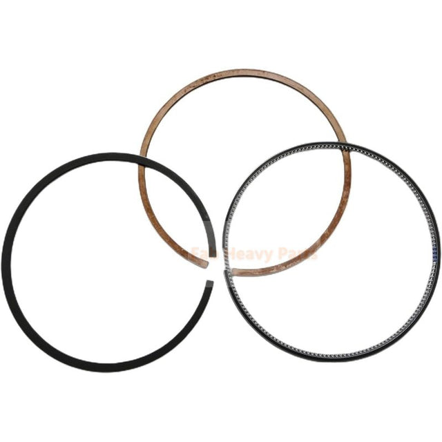 New 6 Cylinder Piston Ring Set ME121332 ME996132 ME120536 Fits For Mitsubishi Engine 6D40 6D40T - Fab Heavy Parts