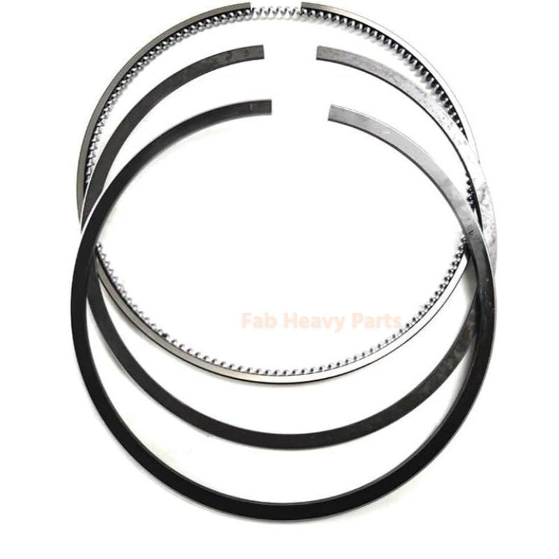 New 6 Cylinder Piston Ring Set ME995562 ME995568 Fits For Mitsubishi Engine 6M61 - Fab Heavy Parts